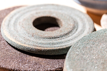 Mix of various sizes Grinding wheels collection