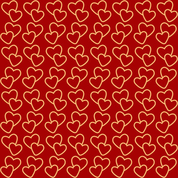 Valentines day seamless heart pattern 08 copy