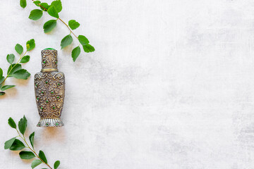 Agar wood tree with arabian oud oil perfume