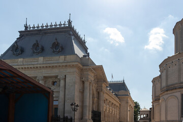 Obraz premium Patriarchal Palace in Bucharest, Romania