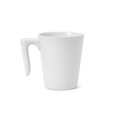 Coffee cup mockup isolated on white background with clipping path.