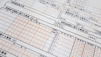 Tax return of Japan 2020 (確定申告）