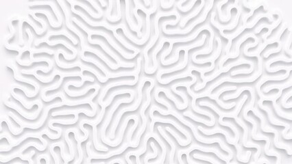 Reaction diffusion organic growing pattern. Cell division science background.