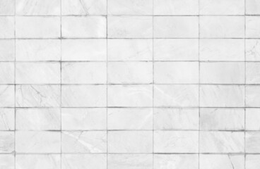 White or gray tiles ceramic wall and floor, marble abstract background. 