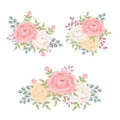 Beautiful Floral Ornament Vector Illustration