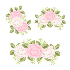 Beautiful Floral Ornament Vector Illustration