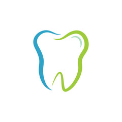 dental care logo icon design template vector