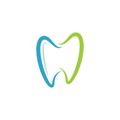 dental care logo icon design template vector