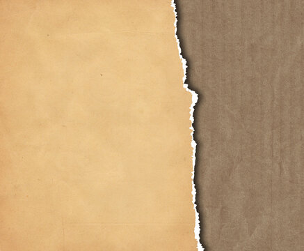 Dark Grunge Texture Background With Torn Paper Overlay