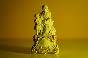 A Madonna  with her child Jesus