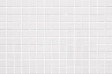 White or gray ceramic wall and floor tiles abstract background. Design geometric mosaic texture decoration