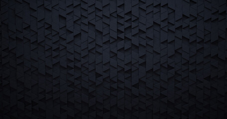 Abstract background with dark triangles and light above