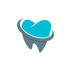 dental care logo icon design template vector