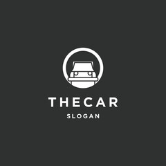 The car logo icon design template 