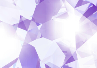 Realistic diamond texture close up, 3d rendering