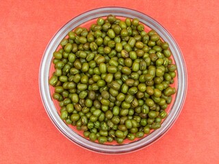 green mung bean in a bowl