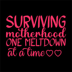 Mothers day Cut and print ready design.