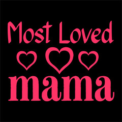 Mothers day Cut and print ready design.