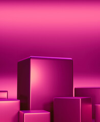 3d render abstract geometry shape podium scene with background for display and product