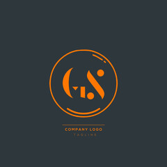 Luxury modern GS Letter Business Logo Design Alphabet Icon Vector Symbol. Creative minimal letter GS logo template.
