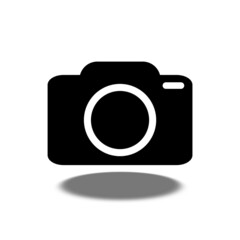 camera icon on white background