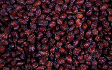 dried rose hips
