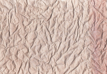 recycled packaging, horizontal kraft page texture, wrapping paperboard, copy space grunge backdrop, retro abstract texture, vintage background rumpled craft paper tan, beige, ivory