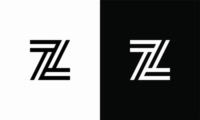 Initial Letter Z Lettermark Logo Vector Design