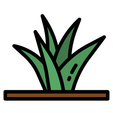 Grass Line Icon