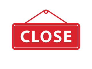 Close icon vector sign. Cancel symbol web design. Error, denied, avoid or wrong data button.