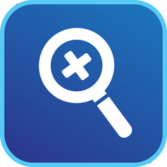 Fototapeta premium Search icon sign symbol design