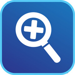 Fototapeta premium Search icon sign symbol design