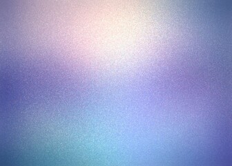 Shimmer pixel grains made half transparent frosted texture blue lilac iridescent ombre. Abstract sanded shiny material background.
