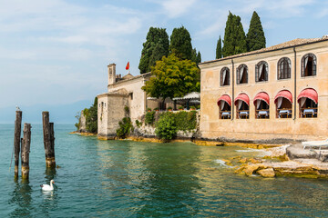 Villa Guarinti am Punta San Vigilio am Gardasee, Italien