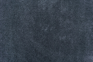 Carpet texture background. Black gray cotton carpet for floor coverings. Material for interior design and decoration of living rooms