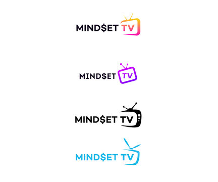 Mindset TV Logo Designs  Branding and Media Concepts