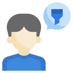 FILTER flat icon,linear,outline,graphic,illustration