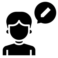 EDIT glyph icon,linear,outline,graphic,illustration