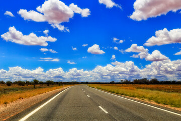 HWY Silver city turn clouds