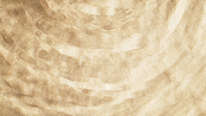 Texture of sand with water waves