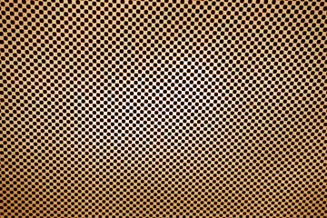 Dots on glass abstract pattern. brown tone