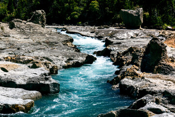 river in the mountains