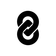 8 chain logo