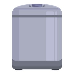 Bread oven icon cartoon vector. Deep maker. Domestic appliances