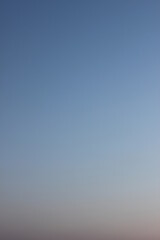 グラデーションの空の色！SDGs自然の光
