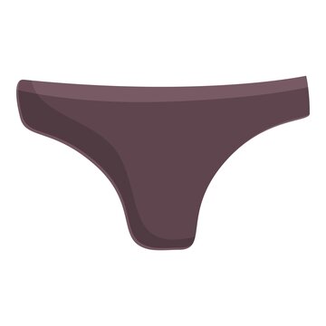 Woman underwear icon cartoon vector. Women lingerie. Female undies