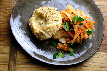 Sandwich with vegetables