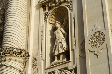 Lecce: San Giovanni Battista church, in Baroque style