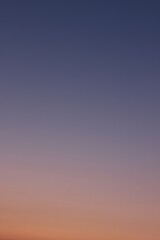 グラデーションの空の色！SDGs自然の光