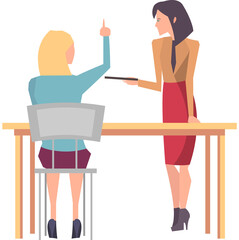 Businesspeople have project strategy planning meeting. Teamwork with business plan, creating new creative project. Meeting to discuss starting business. Colleagues discussing work in entrepreneurship